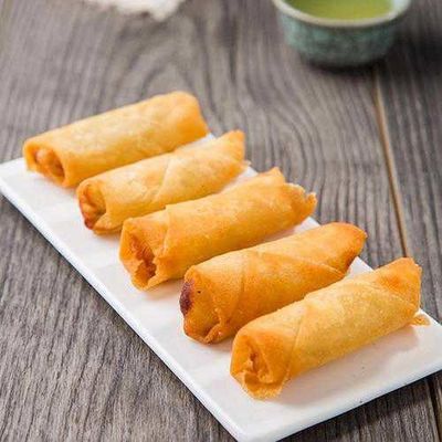 220V 50Hz Automatic Spring Roll Machine OEM Lumpia Rolling Machine