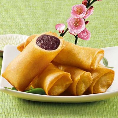 220V 50Hz Automatic Spring Roll Machine OEM Lumpia Rolling Machine